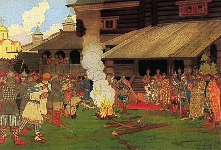 Ivan Bilibin Justice of the Rus china oil painting image